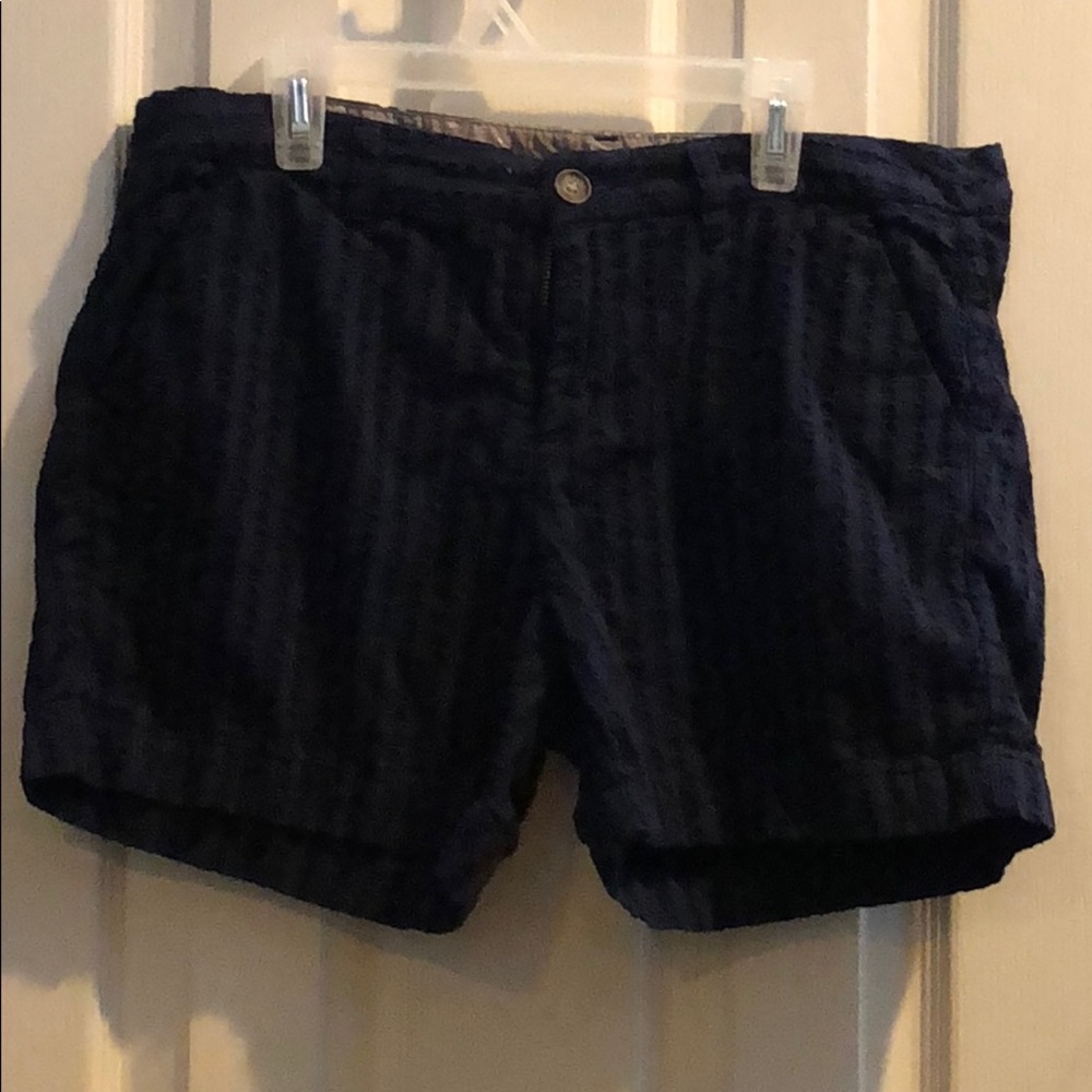 Merona navy eyelet shorts